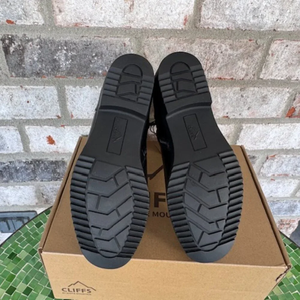 Cliffs by White Mountain Booties - Durbon BLACK/SMOOTH 7 Wide